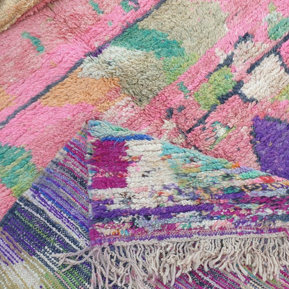 FNINA | 9'4x5'9 Ft | 286x180 cm | Moroccan Colorful Rug | 100% wool handmade - OunizZ