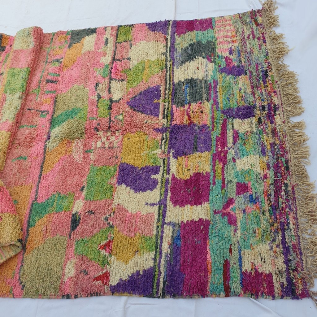 FNINA | 9'4x5'9 Ft | 286x180 cm | Moroccan Colorful Rug | 100% wool handmade - OunizZ