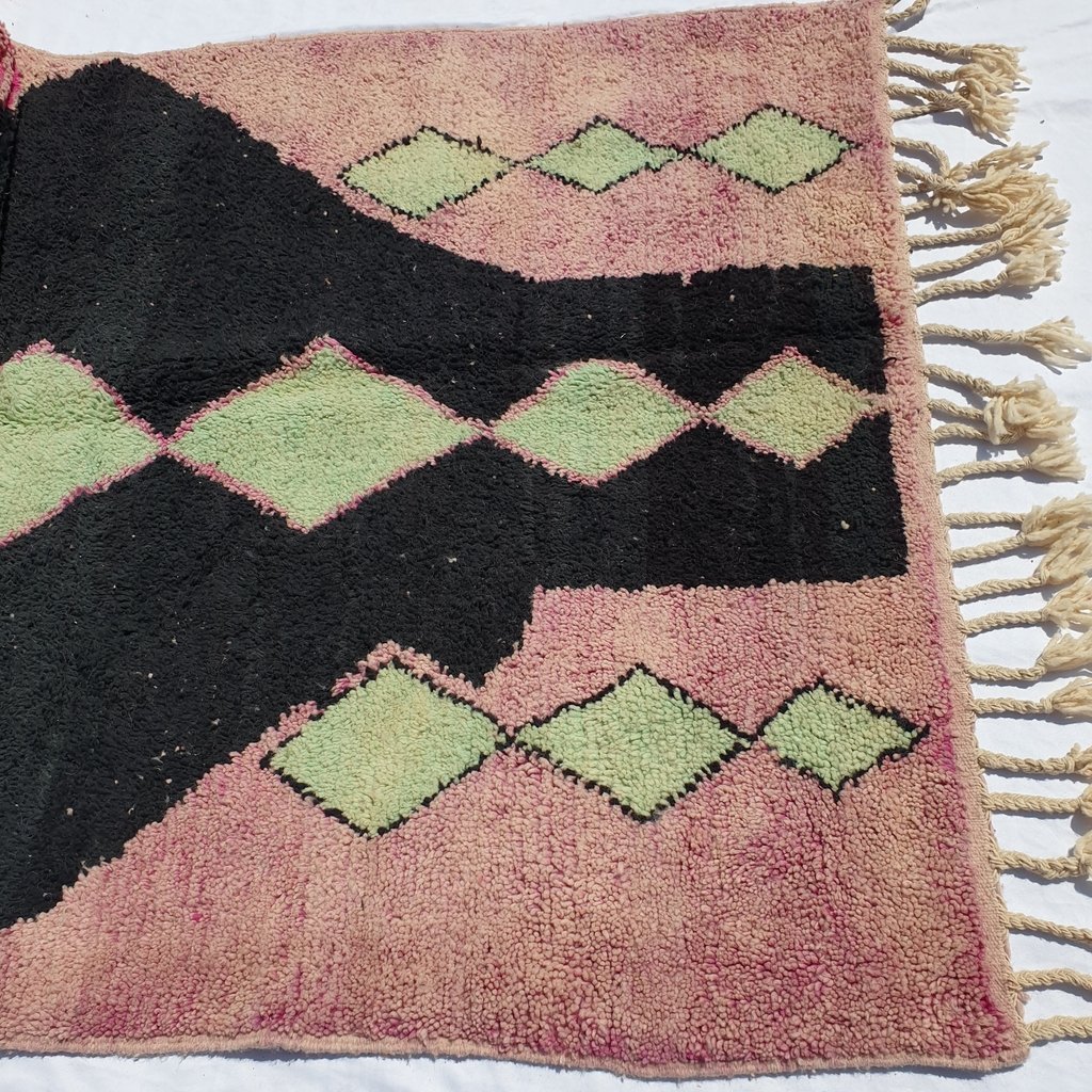 FRARA | 8'5x5 Ft | 2,5x1,5 m | Moroccan Colorful Rug | 100% wool handmade - OunizZ