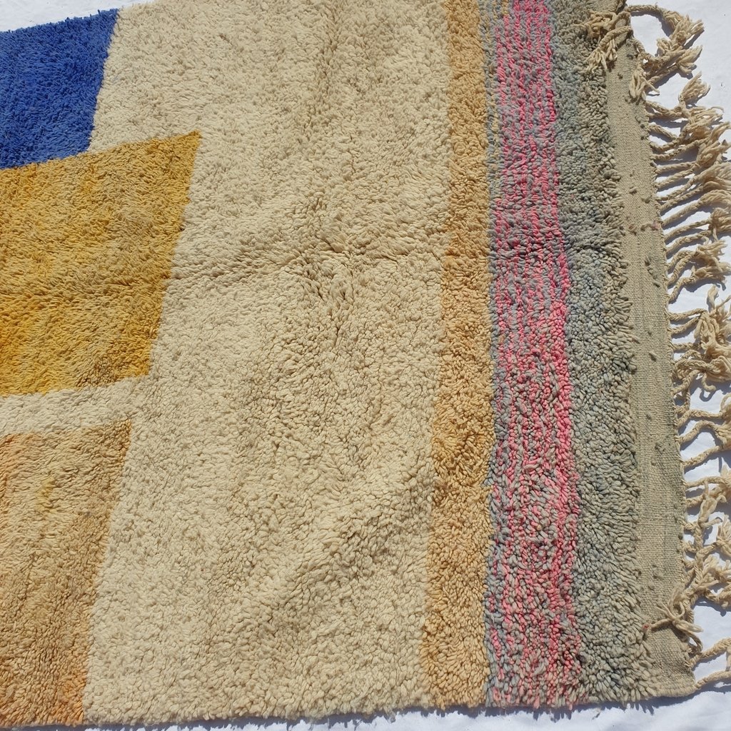 GAALULA | 10x6 Ft | 3x2 m | Moroccan Colorful Rug | 100% wool handmade - OunizZ