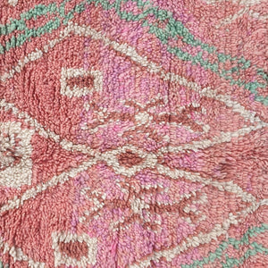 GARMA | 8x5 Ft | 2,5x1,5 m | Moroccan VINTAGE STYLE Colorful Rug | 100% wool handmade - OunizZ