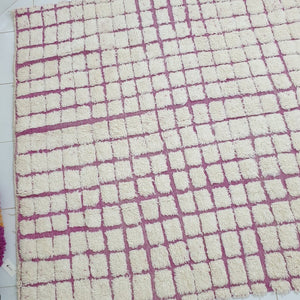 GOUTA | 10x6'4 Ft | 308x195 cm | Moroccan Beni Ourain Rug | 100% wool handmade - OunizZ