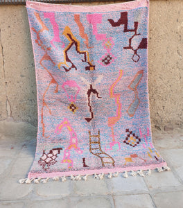 GRICA | Boujaad Rug | 100% wool handmade in Morocco - OunizZ
