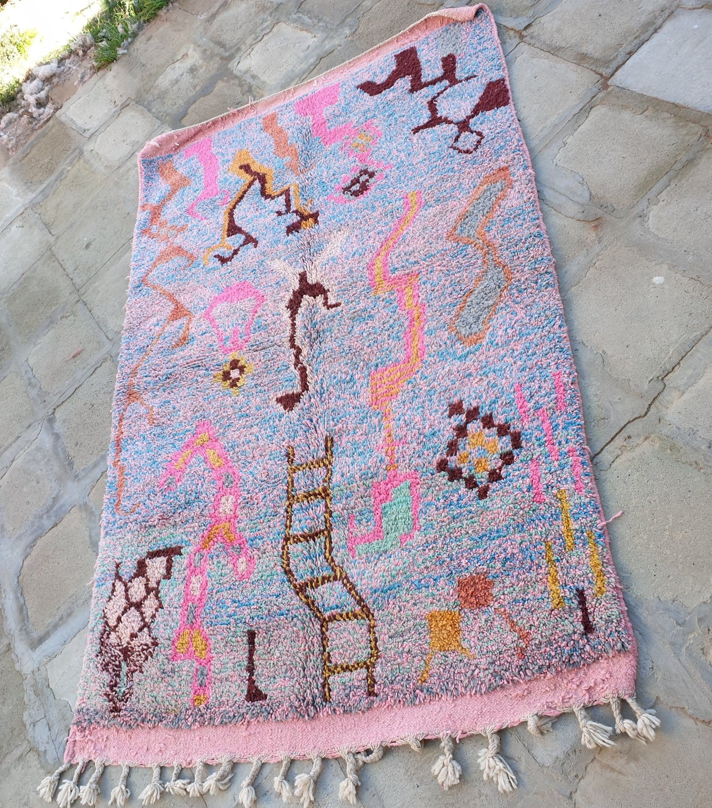 GRICA | Boujaad Rug | 100% wool handmade in Morocco - OunizZ