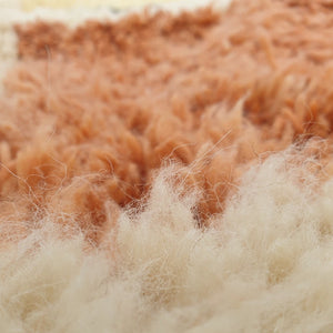 Handcrafted BENI MOROCCAN RUG | Dye Wool Authentic & Soft Rug | Berber Moroccan Rug | Moroccan Woolen Carpet Harti | 15x10'2 Ft | 4,55x3,12 m - OunizZ