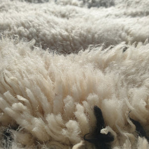 Handcrafted BENI MOROCCAN RUG | Dye Wool Authentic & Soft Rug | Berber Moroccan Rug | Moroccan Woolen Carpet JBEN | 10'2x7'1 Ft | 3,10x2,17 m - OunizZ