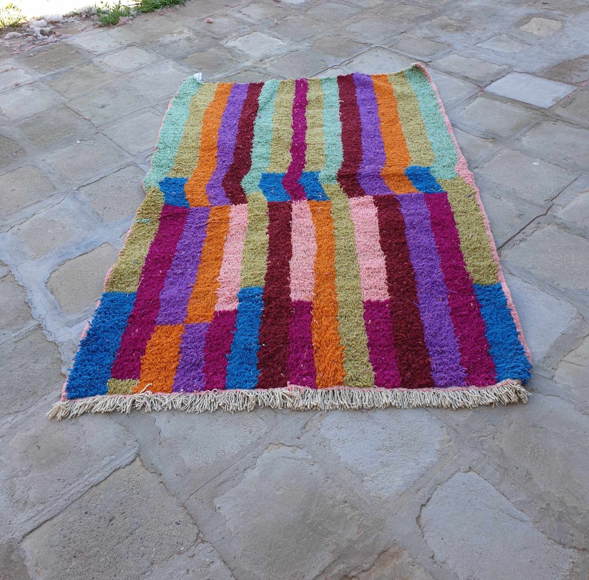 HEDDOU | Boujaad Rug | 100% wool handmade in Morocco - OunizZ