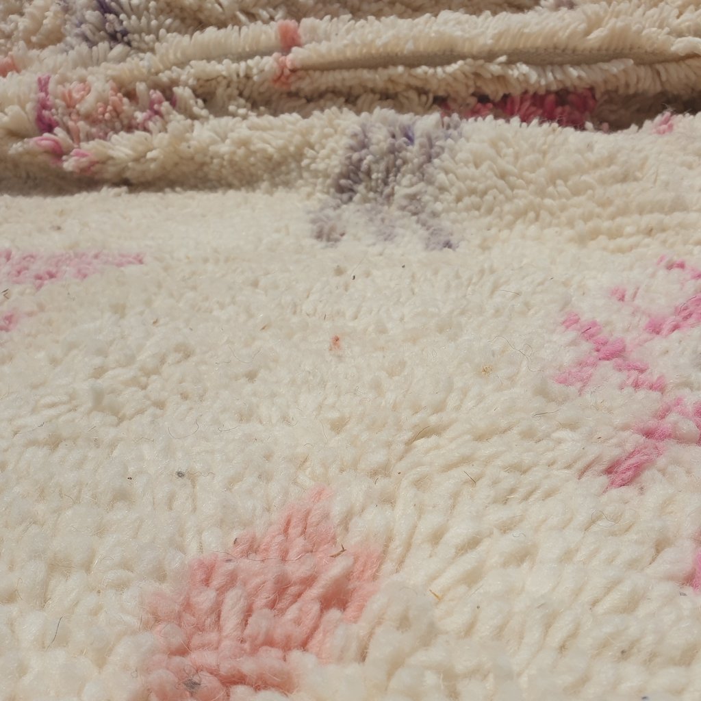 HNINA | 8'5x5 Ft | 2,50x1,50 m | Moroccan Colorful Rug | 100% wool handmade - OunizZ