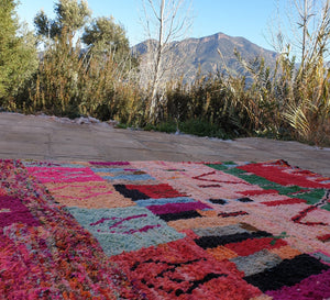 IFOULKI | Boujaad Rug | 100% wool handmade in Morocco - OunizZ