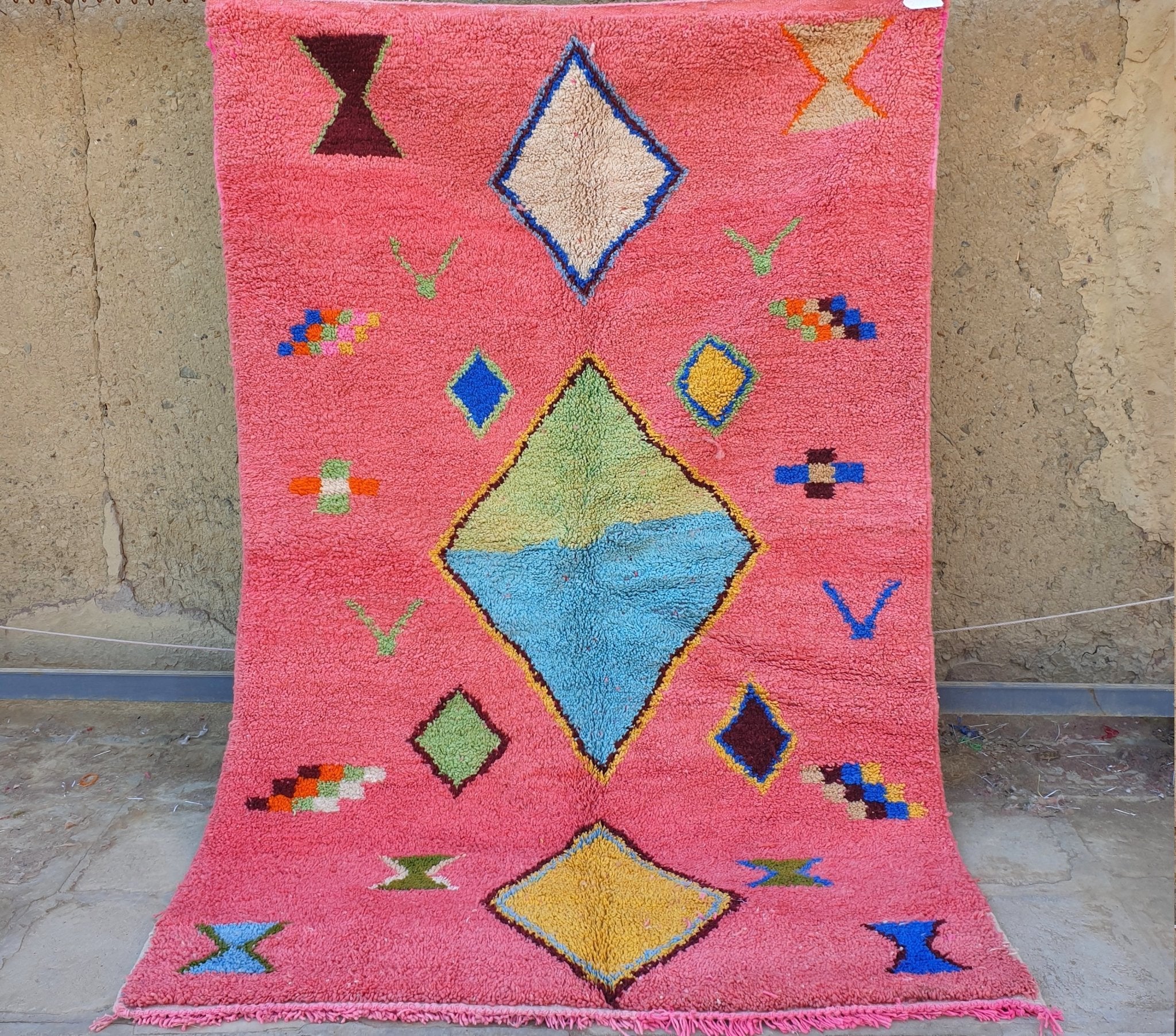 ILMA | Boujaad Rug | 100% wool handmade in Morocco - OunizZ