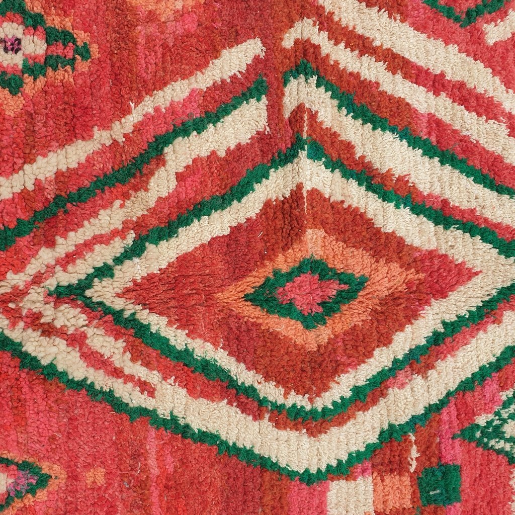 ILYAH | 9x5'2 Ft | 2,70x1,60 m | Moroccan Colorful Rug | 100% wool handmade - OunizZ