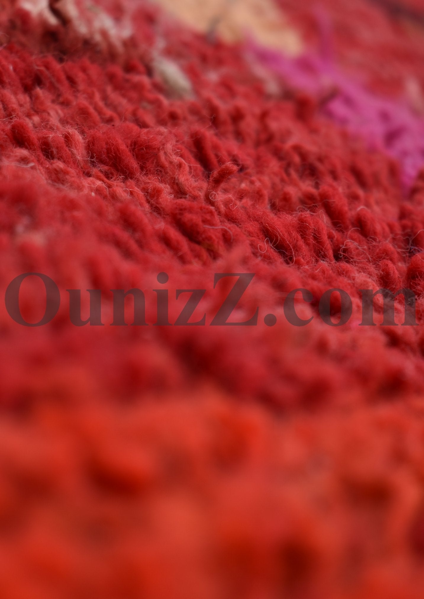 IMOUCHA | Boujaad Rug | 100% wool handmade in Morocco - OunizZ