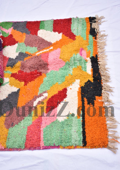 IRHASS | Boujaad Rug | 100% wool handmade in Morocco - OunizZ