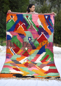 IRHASS | Boujaad Rug | 100% wool handmade in Morocco - OunizZ