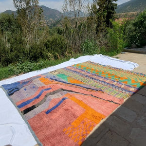 ISEM | Boujaad Rug 12x9 Ft 4x3 M | 100% wool handmade in Morocco - OunizZ