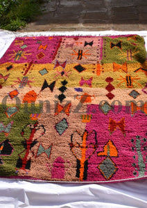 ITRIN | Boujaad Rug | 100% wool handmade in Morocco - OunizZ