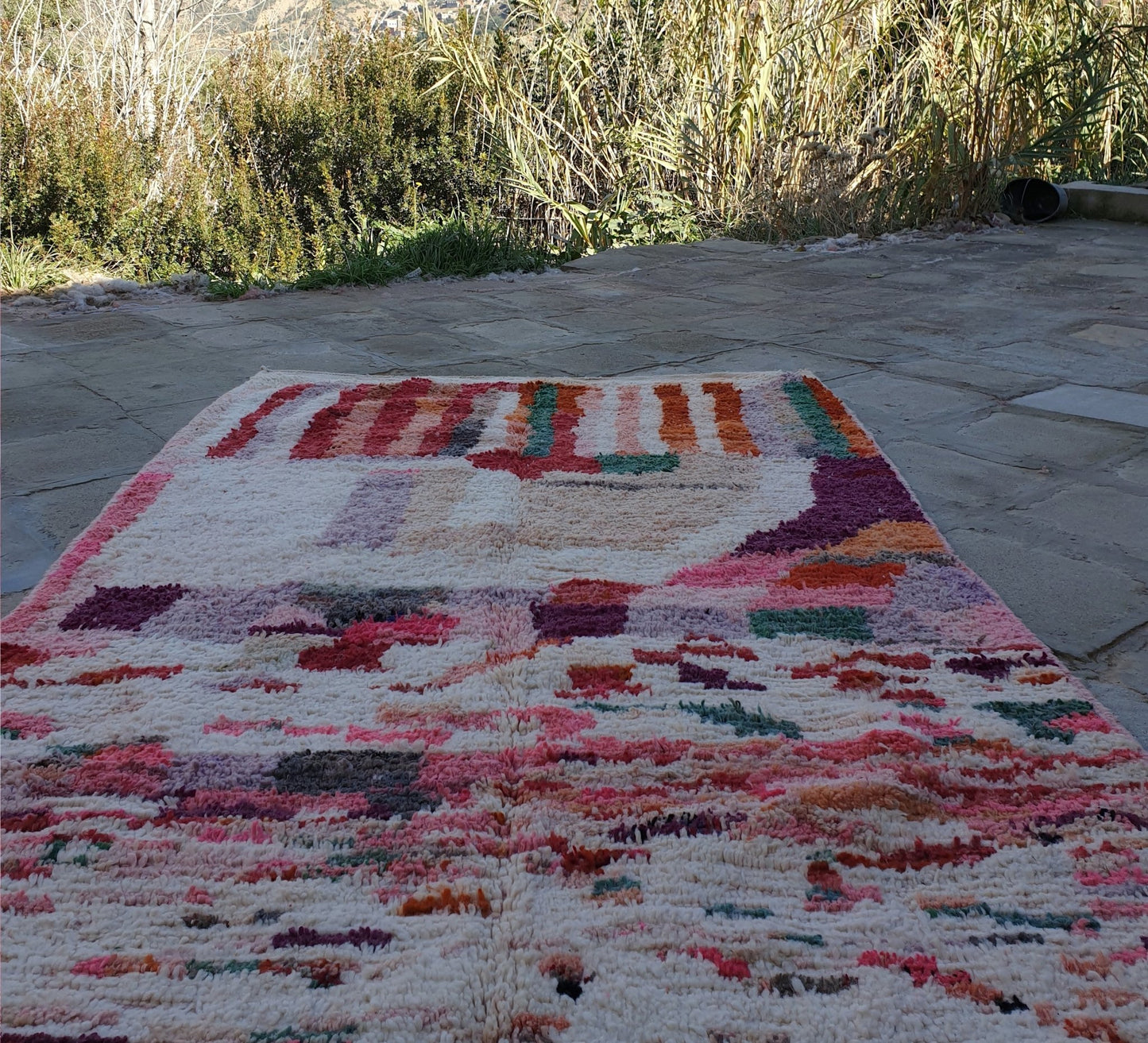 IZYA | Boujaad Rug | 100% wool handmade in Morocco - OunizZ