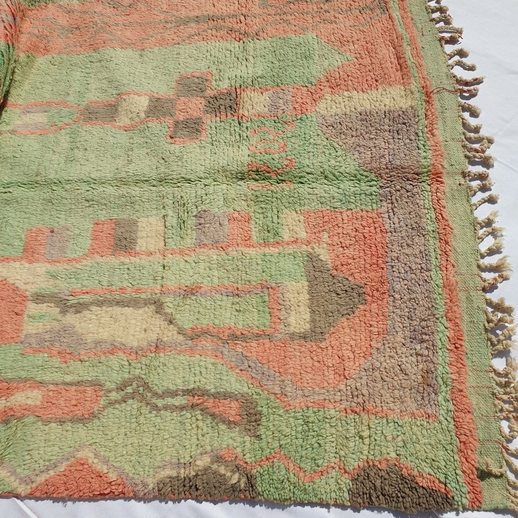 JAFNA | 8x5 Ft | 2,50x1,50 m | Moroccan Colorful Rug | 100% wool handmade - OunizZ