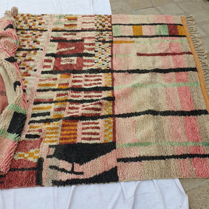 JAMELA | Boujaad Rug 13'7x9'9 Ft | 4x3 M | 100% wool handmade in Morocco - OunizZ