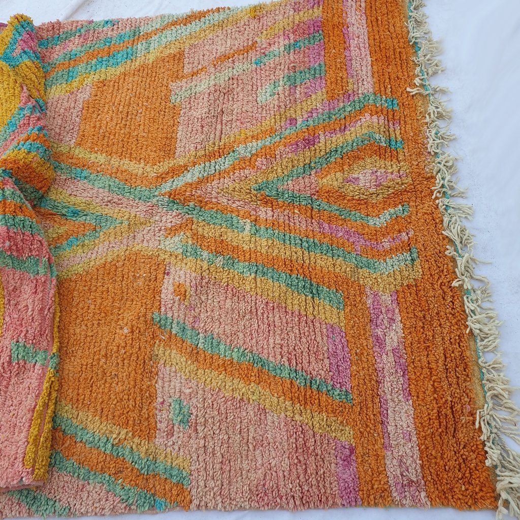 JOY | 9'7x6'4 Ft | 297x195 cm | Moroccan Colorful Rug | 100% wool handmade - OunizZ
