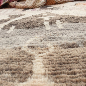KAHWA | Boujaad Rug 13'06x10'1 Ft 4x3 M | 100% wool handmade in Morocco - OunizZ
