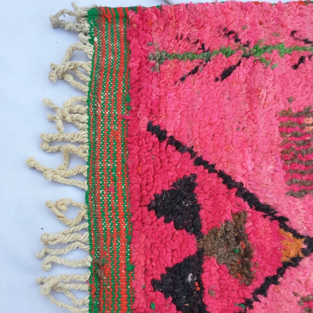 KAIDA Runner | 10'4x2'5 Ft | 3,17x0,77 m | Moroccan Colorful Rug | 100% wool handmade - OunizZ