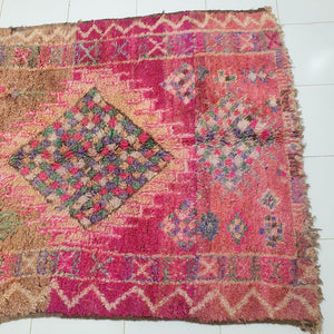KALIMA | 9'8x5'3 Ft | 3x1,6 m | Moroccan VINTAGE Colorful Rug | 100% wool handmade - OunizZ