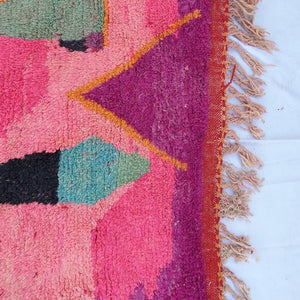 KANDIL | Boujaad Rug 10'9x8'2 Ft | 3,31x2,51 M | 100% wool handmade in Morocco - OunizZ