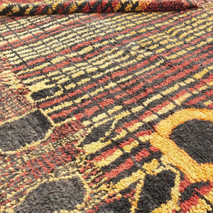 KARFYA | Boujaad Rug 13x10 Ft 4x3 M | 100% wool handmade in Morocco - OunizZ