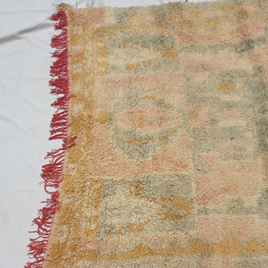KHAFYA | 8'5x5' Ft | 2,5x1,5 m | Moroccan VINTAGE STYLE Colorful Rug | 100% wool handmade - OunizZ