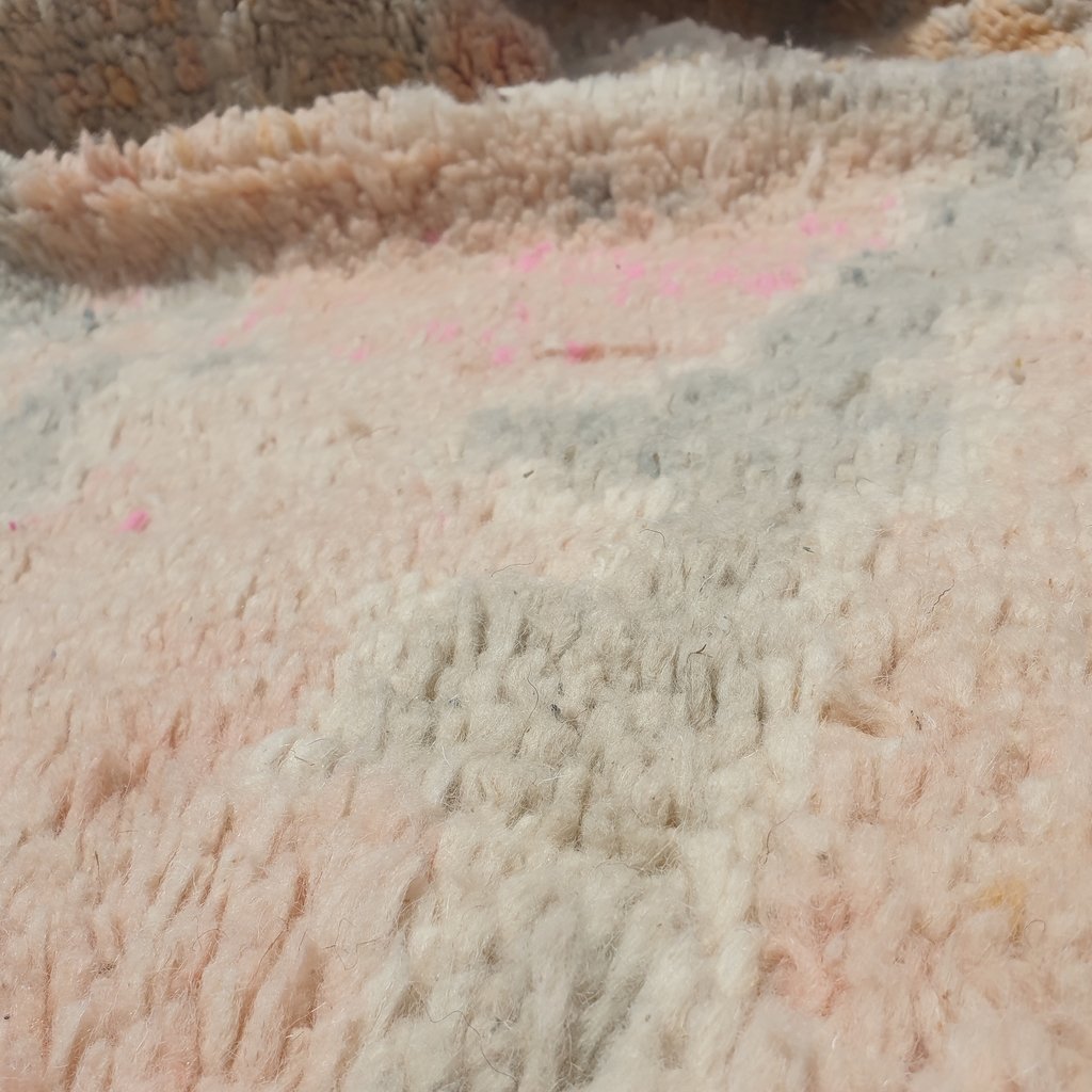 KHAFYA | 8'5x5' Ft | 2,5x1,5 m | Moroccan VINTAGE STYLE Colorful Rug | 100% wool handmade - OunizZ