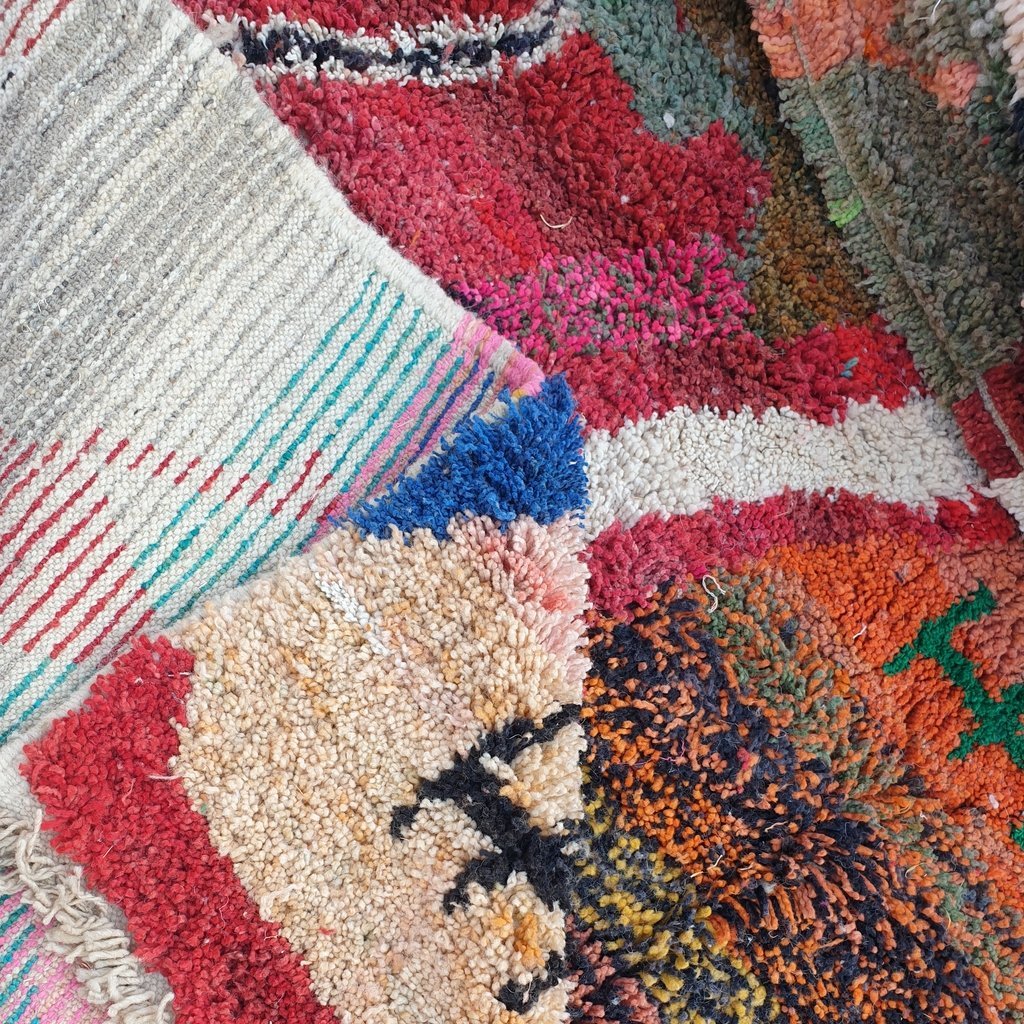 KHAYM | 9x6'7 Ft | 3x2 m | Moroccan Colorful Rug | 100% wool handmade - OunizZ