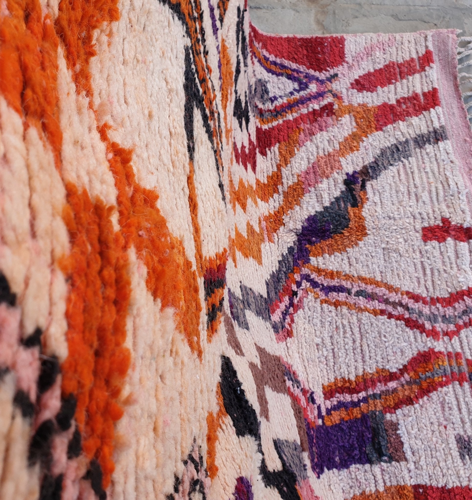 KHEIRA | Boujaad Rug | 100% wool handmade in Morocco - OunizZ