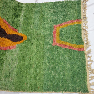 KHZANA | 8x5'5 Ft | 2,5x1,5 m | Moroccan Colorful Rug | 100% wool handmade - OunizZ