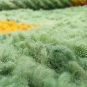 KHZANA | 8x5'5 Ft | 2,5x1,5 m | Moroccan Colorful Rug | 100% wool handmade - OunizZ