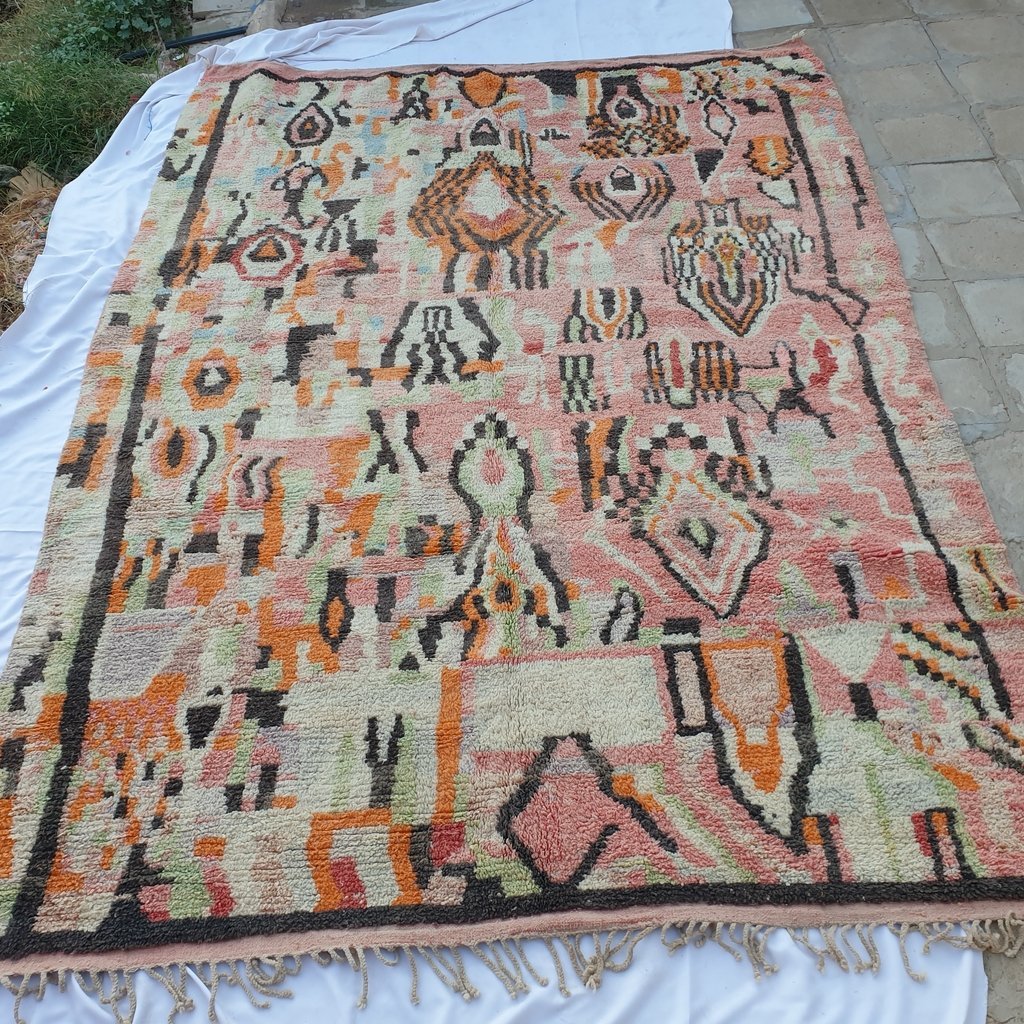 KILCHA | Boujaad Rug 13x9'5 Ft | 4x3 M | 100% wool handmade in Morocco - OunizZ