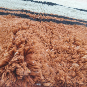KIMMA (Super Soft Super Thick) | 9'8x6'9 Ft | 3x2 m | Moroccan Beni Mrirt Rug | 100% wool handmade - OunizZ