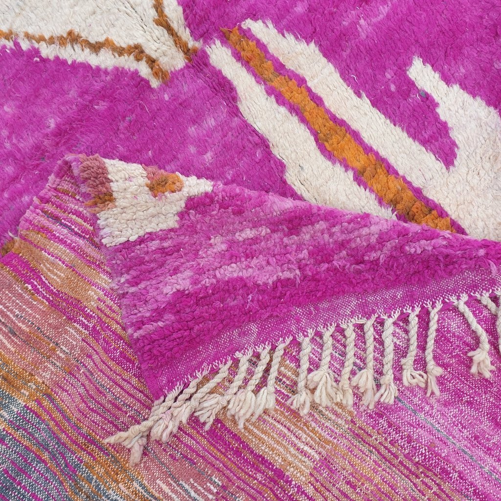 KOMZY | 10x6'9 Ft | 307x210 cm | Moroccan Colorful Rug | 100% wool handmade - OunizZ