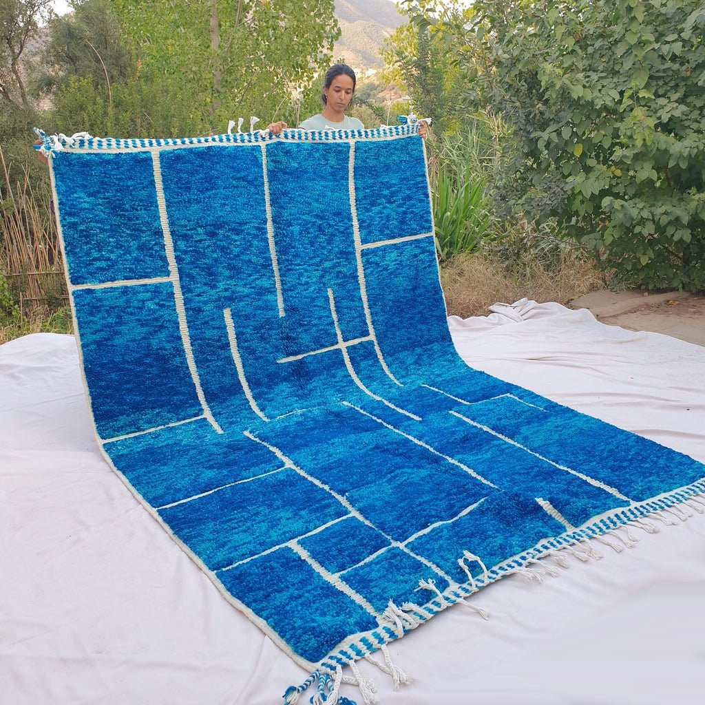 Kryma | Moroccan Rug Beni Ourain | 10x6'86 Ft | 305x209 cm | 100% wool handmade - OunizZ