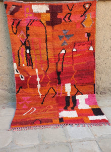 KSU | Boujaad Rug | 100% wool handmade in Morocco - OunizZ