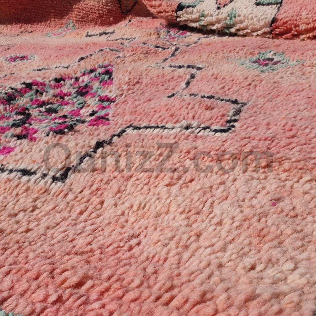 LADAWYA | 9'7x6'6 Ft | 295x202 cm | Moroccan Vintage style Rug | 100% wool handmade - OunizZ