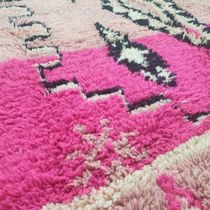 LAFJI | 9'5x8'3 Ft | 2,90x2,50 m | Moroccan Colorful Rug | 100% wool handmade - OunizZ