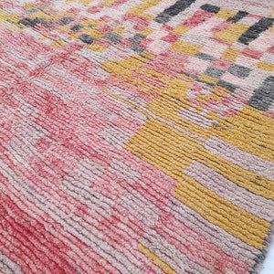Lahiba - MOROCCAN RUG BOUJAD | Moroccan Berber Rug | Colorful Rug Moroccan Carpet | Authentic Handmade Berber Bedroom Rugs | 10'50x6'27 Ft | 320x191 cm - OunizZ