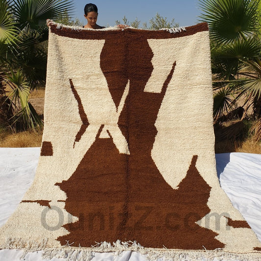 LALLAMIRA | 9'9x6'6 Ft | 3x2 m | Moroccan Colorful Rug | 100% wool handmade - OunizZ