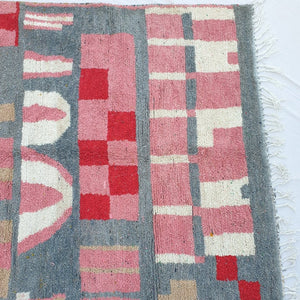 Lanabi - MOROCCAN RUG BOUJAD | Moroccan Berber Rug | Colorful Rug Moroccan Carpet | Authentic Handmade Berber Bedroom Rugs | 9'81x6'33 Ft | 299x193 cm - OunizZ