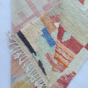 Lateefa - MOROCCAN RUG 6x10 BOUJAAD Authentic Berber Rug | Handmade Living room Carpet | 10'27x6'43 Ft | 313x196 cm - OunizZ