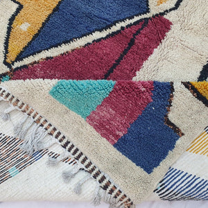 Layali | 9'42x6'62 Ft | 287x202 cm | Moroccan Rug Beni Ourain | 100% wool handmade - OunizZ