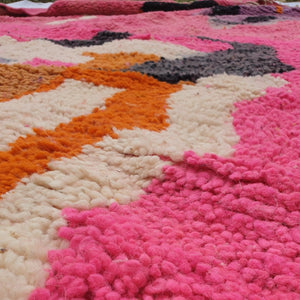LAYAWN | Boujaad Rug 13x9 Ft 4x3 M | 100% wool handmade in Morocco - OunizZ