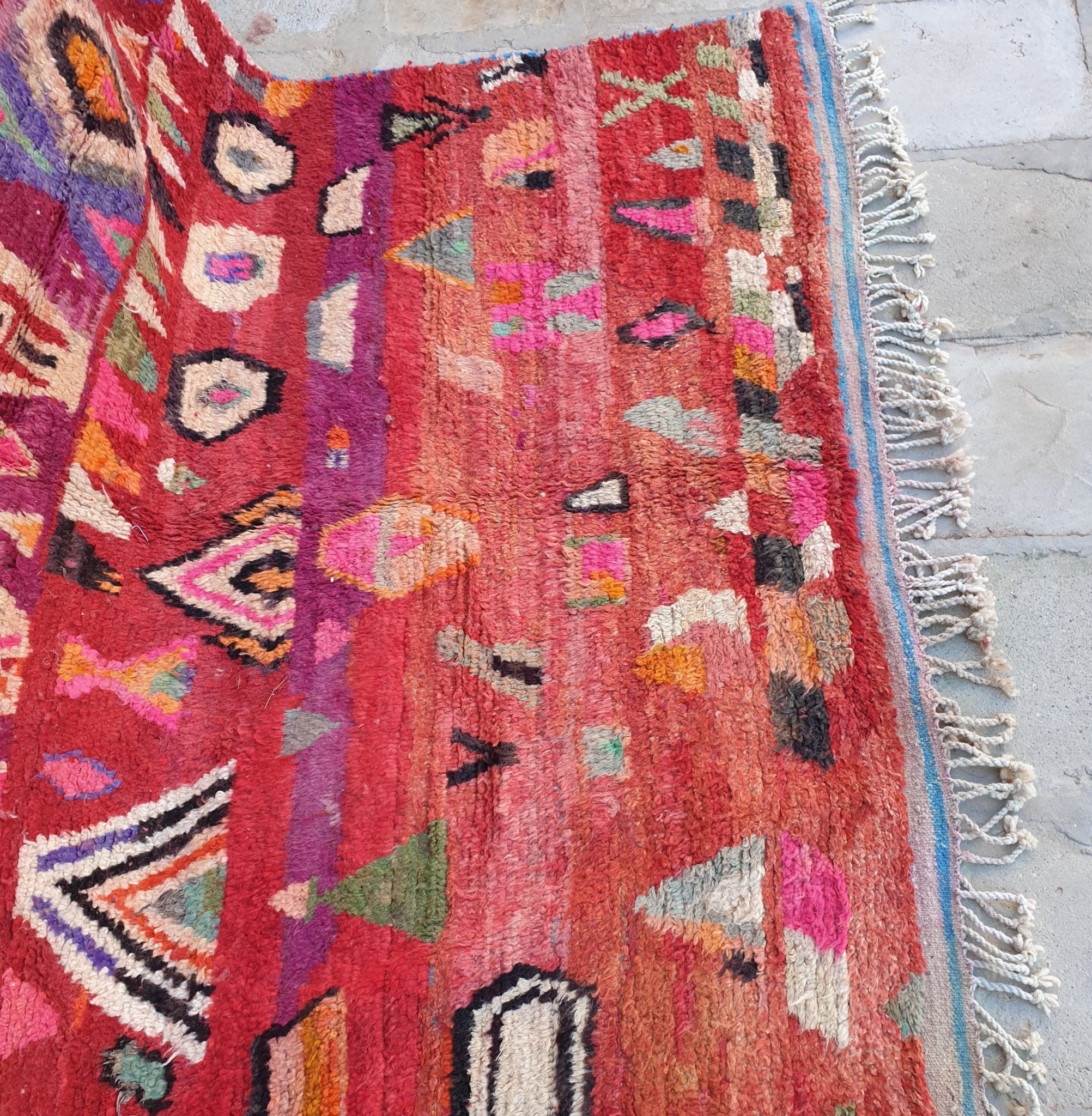 LAYSA | Boujaad Rug | 100% wool handmade in Morocco - OunizZ
