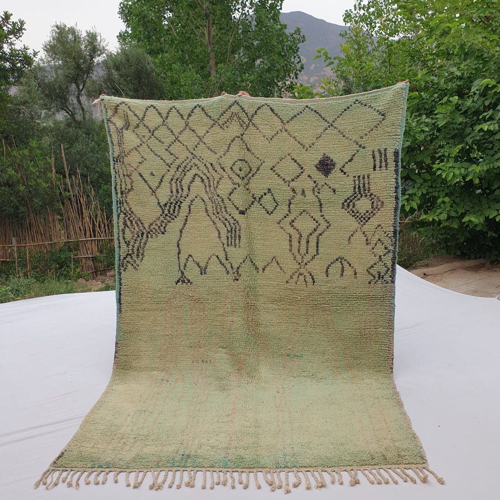 Likama - MOROCCAN BOUJAAD RUG | Berber Colorful Area Rug for living room Handmade Authentic Wool | 9'2x6'5 Ft | 281x197 cm - OunizZ